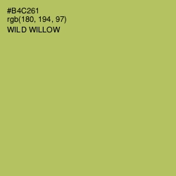 #B4C261 - Wild Willow Color Image