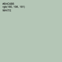 #B4C6B5 - Green Spring Color Image