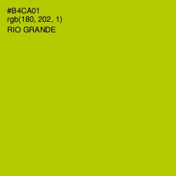 #B4CA01 - Rio Grande Color Image