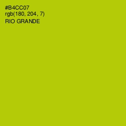 #B4CC07 - Rio Grande Color Image