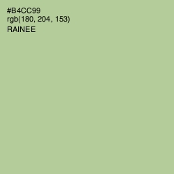 #B4CC99 - Rainee Color Image