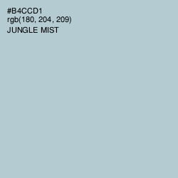 #B4CCD1 - Jungle Mist Color Image