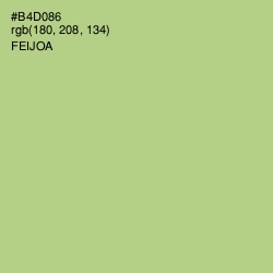 #B4D086 - Feijoa Color Image
