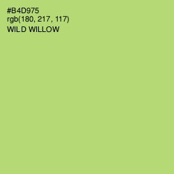 #B4D975 - Wild Willow Color Image