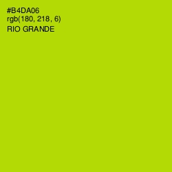 #B4DA06 - Rio Grande Color Image
