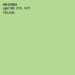 #B4DB93 - Feijoa Color Image