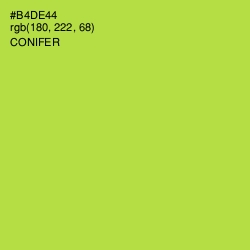 #B4DE44 - Conifer Color Image