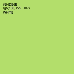 #B4DE6B - Wild Willow Color Image