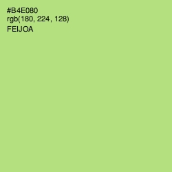 #B4E080 - Feijoa Color Image