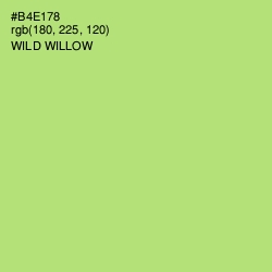 #B4E178 - Wild Willow Color Image