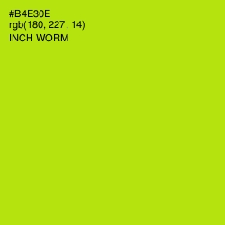 #B4E30E - Inch Worm Color Image