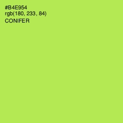 #B4E954 - Conifer Color Image