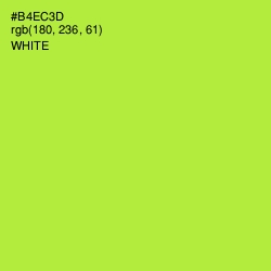 #B4EC3D - Green Yellow Color Image