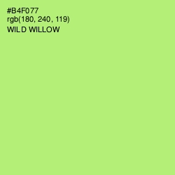 #B4F077 - Wild Willow Color Image