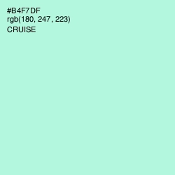 #B4F7DF - Cruise Color Image