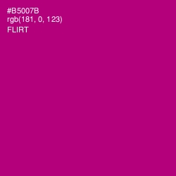 #B5007B - Flirt Color Image