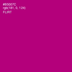 #B5007C - Flirt Color Image