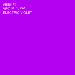 #B501F1 - Electric Violet Color Image