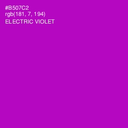 #B507C2 - Electric Violet Color Image