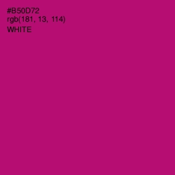 #B50D72 - Lipstick Color Image