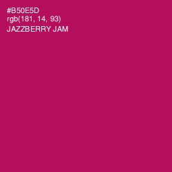 #B50E5D - Jazzberry Jam Color Image