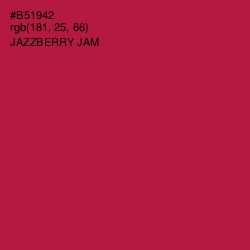 #B51942 - Jazzberry Jam Color Image