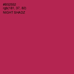#B52552 - Night Shadz Color Image