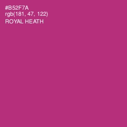 #B52F7A - Royal Heath Color Image