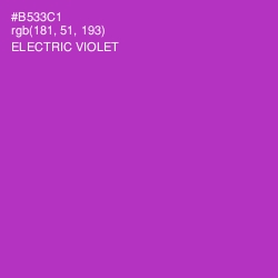 #B533C1 - Electric Violet Color Image