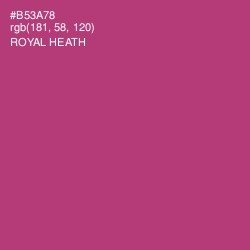 #B53A78 - Royal Heath Color Image