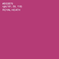 #B53B76 - Royal Heath Color Image