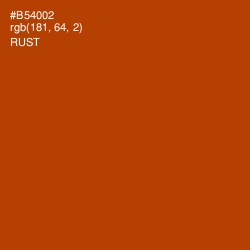 #B54002 - Rust Color Image