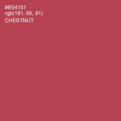 #B54151 - Chestnut Color Image