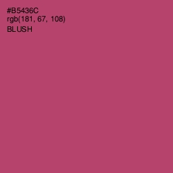 #B5436C - Blush Color Image