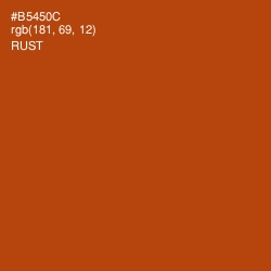 #B5450C - Rust Color Image