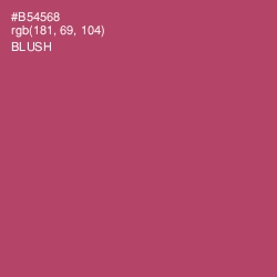 #B54568 - Blush Color Image