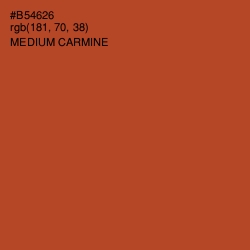 #B54626 - Medium Carmine Color Image