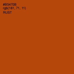 #B5470B - Rust Color Image