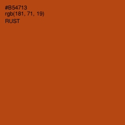 #B54713 - Rust Color Image