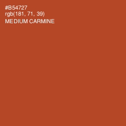 #B54727 - Medium Carmine Color Image