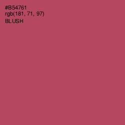 #B54761 - Blush Color Image