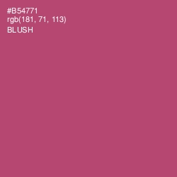 #B54771 - Blush Color Image