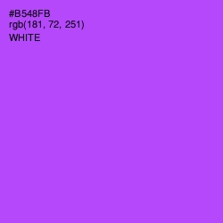 #B548FB - Medium Purple Color Image