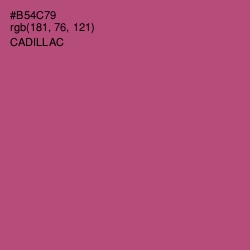 #B54C79 - Cadillac Color Image
