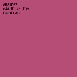 #B54D77 - Cadillac Color Image