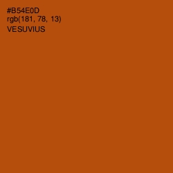 #B54E0D - Vesuvius Color Image