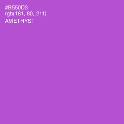 #B550D3 - Amethyst Color Image