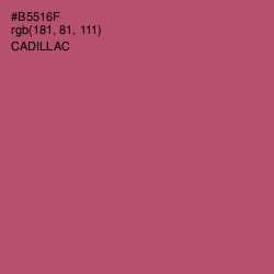 #B5516F - Cadillac Color Image