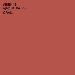 #B5544B - Crail Color Image