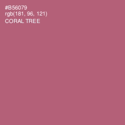 #B56079 - Coral Tree Color Image